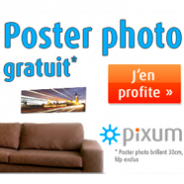 PIXUM : Un poster brillant gratuit
