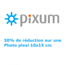 PIXUM : 30% de réduction sur votre photo plexi