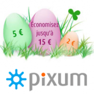 PIXUM : Economisez jusqu’à 15 euros pour Pâques