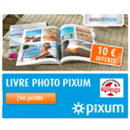 10 euros de remise sur votre Livre photo PIXUM