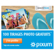 PIXUM : Super offre de 100 tirages photo gratuits !
