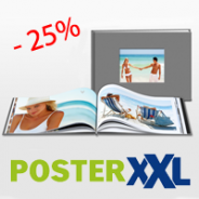 25% de réduction sur tous les livres photos sur PosterXXL !