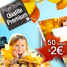 2 euros les 50 tirages photo Premium, uniquement chez Photocite !