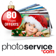 OFFRE EXCEPTIONNELLE Photoservice : 80 tirages photo gratuits