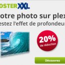 posterXXL : -20% sur votre photo sur plexi !