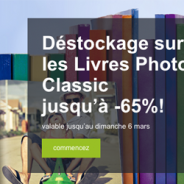 Déstockage Livres Photo Classic : -65% de réduction !
